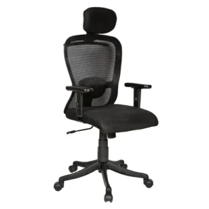 Black High Back Neck Support Airmesh Office Chair