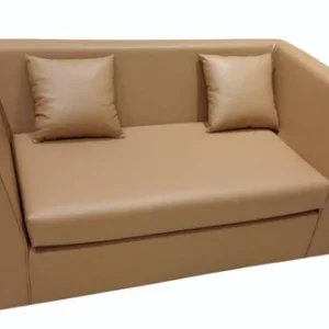 Brown 3 Seater Leather Sofa