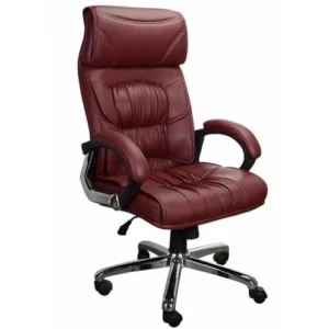 Brown High Back Director Office Chair