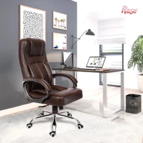 Dark Brown High Back Executive Office Chair - Image 2