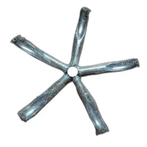 SS Silver Revolving Chair Base